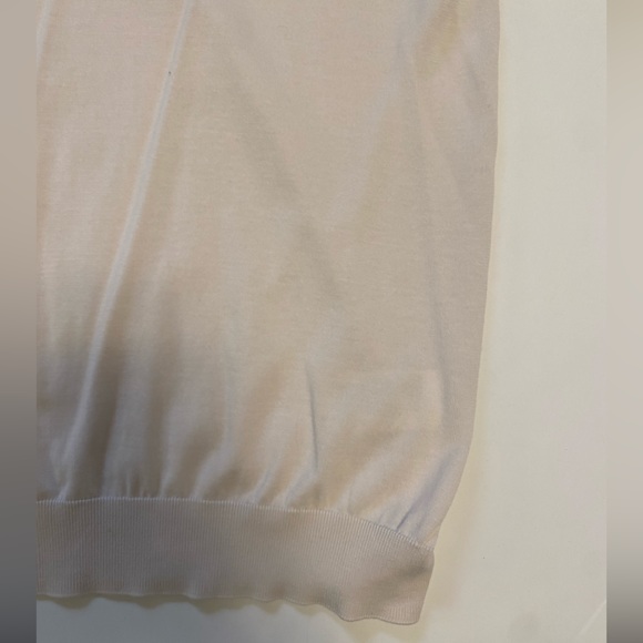 H&M Silk Blend Off White Shirt Large - Picture 2 of 4